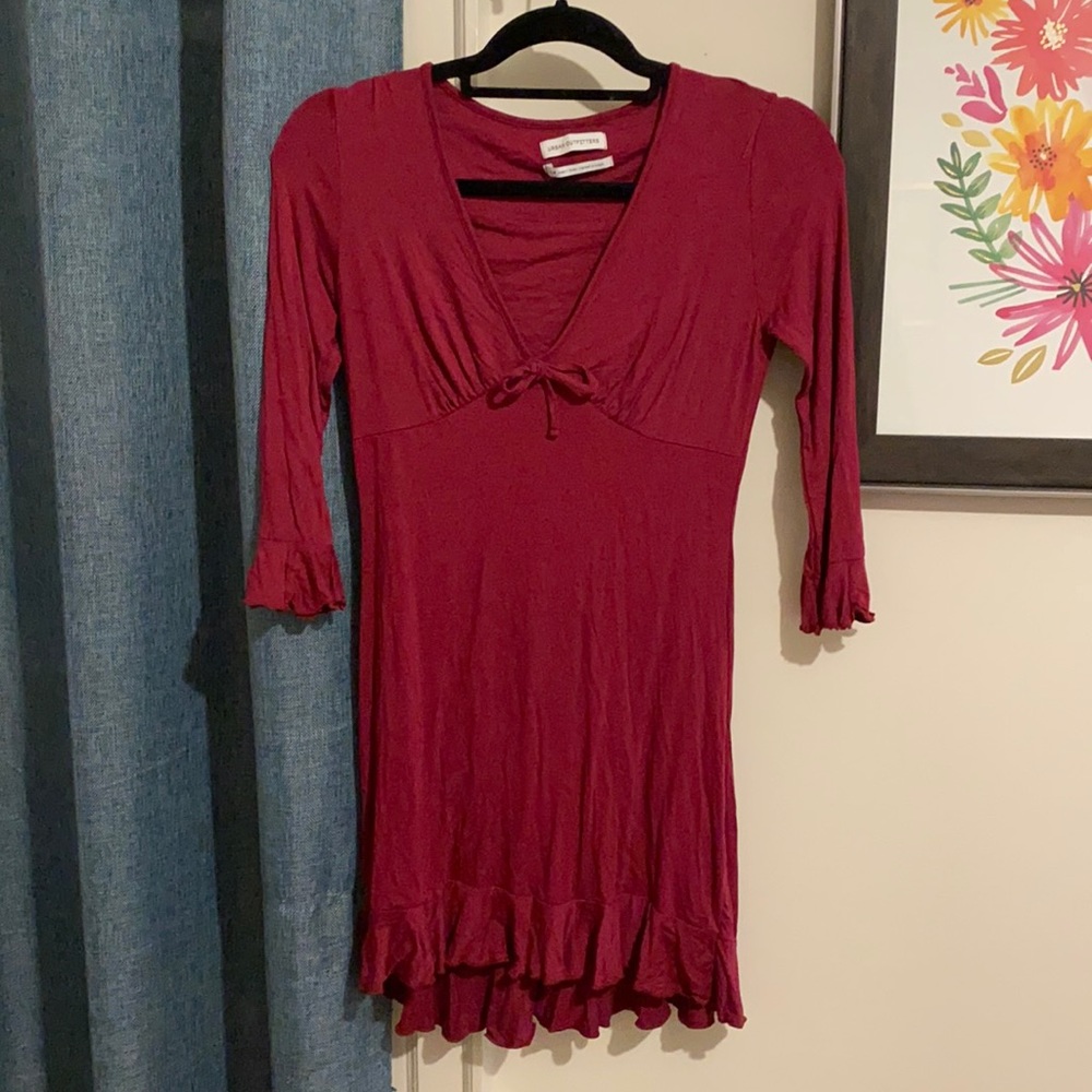 Urban outfitters stretchy 3/4 sleeve dress!